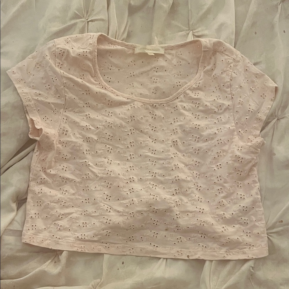 loveshackfancy floral T-shirt